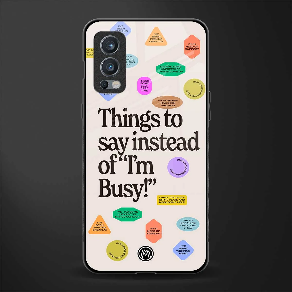 10 Things To Say Phone Case for OnePlus Nord 2 5G | Glass Case