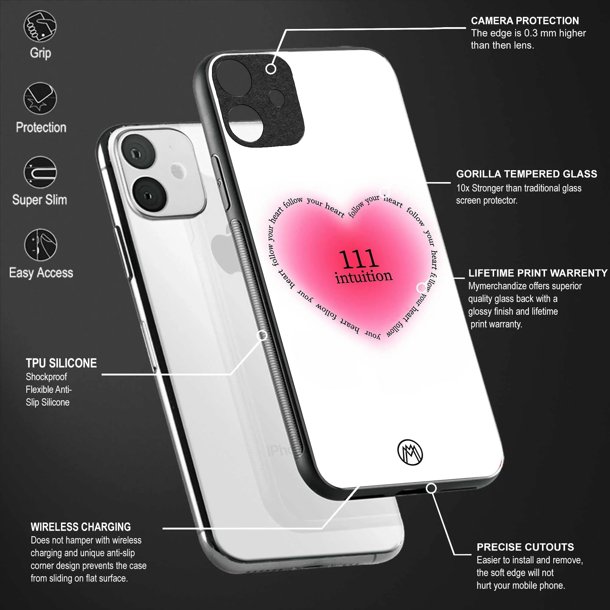 111 Intuition Phone Case for OnePlus 10 Pro 5G | Glass Case