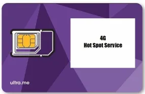 3 Months 5Gb data/m 4G Hot Spot Service