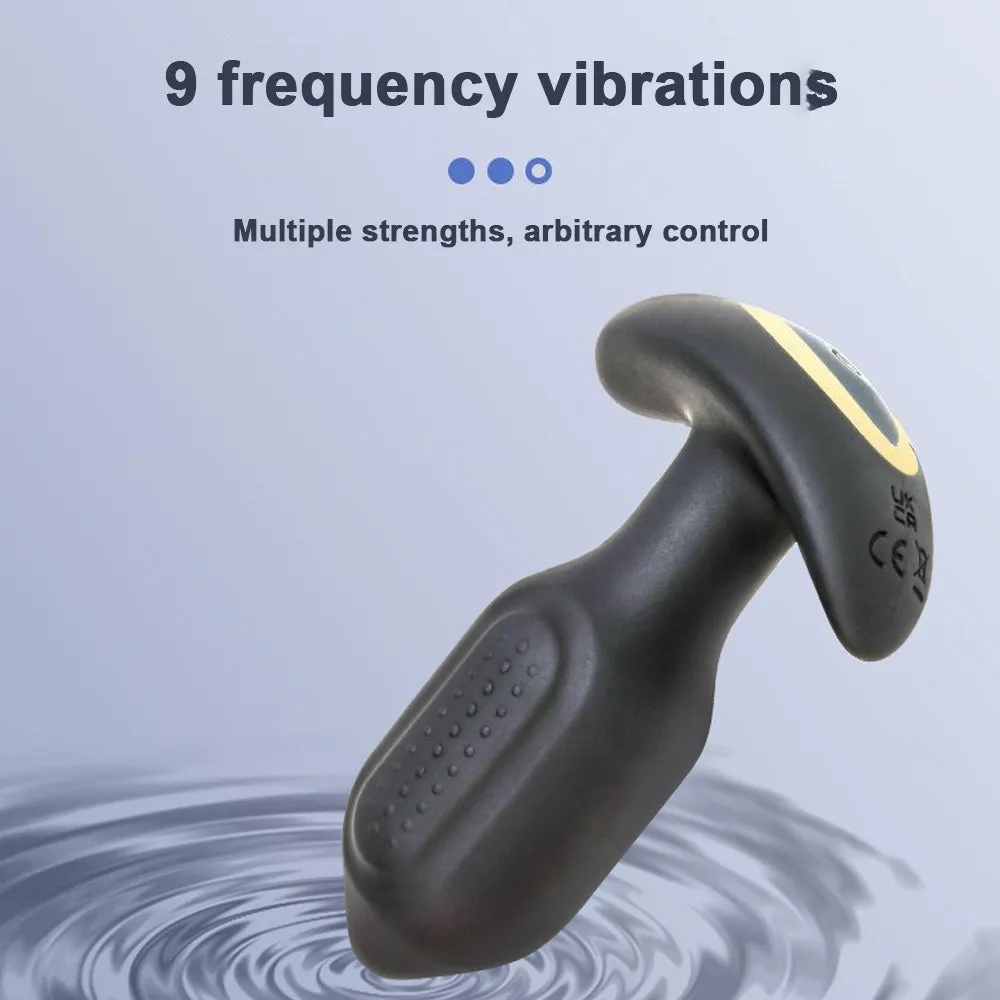 360° Rotating Vibrating Butt Plug with App / Remote Control