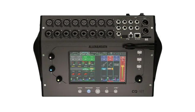 Allen & Heath CQ-18T Ultra-Compact Digital Audio Mixer