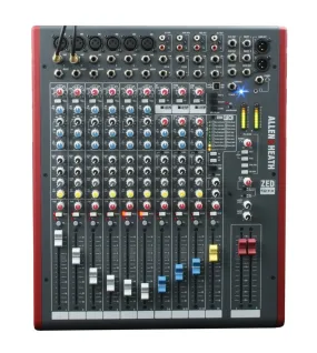 Allen & Heath ZED-12FX 12-Channel Mixer with USB Interface and Onboard EFX