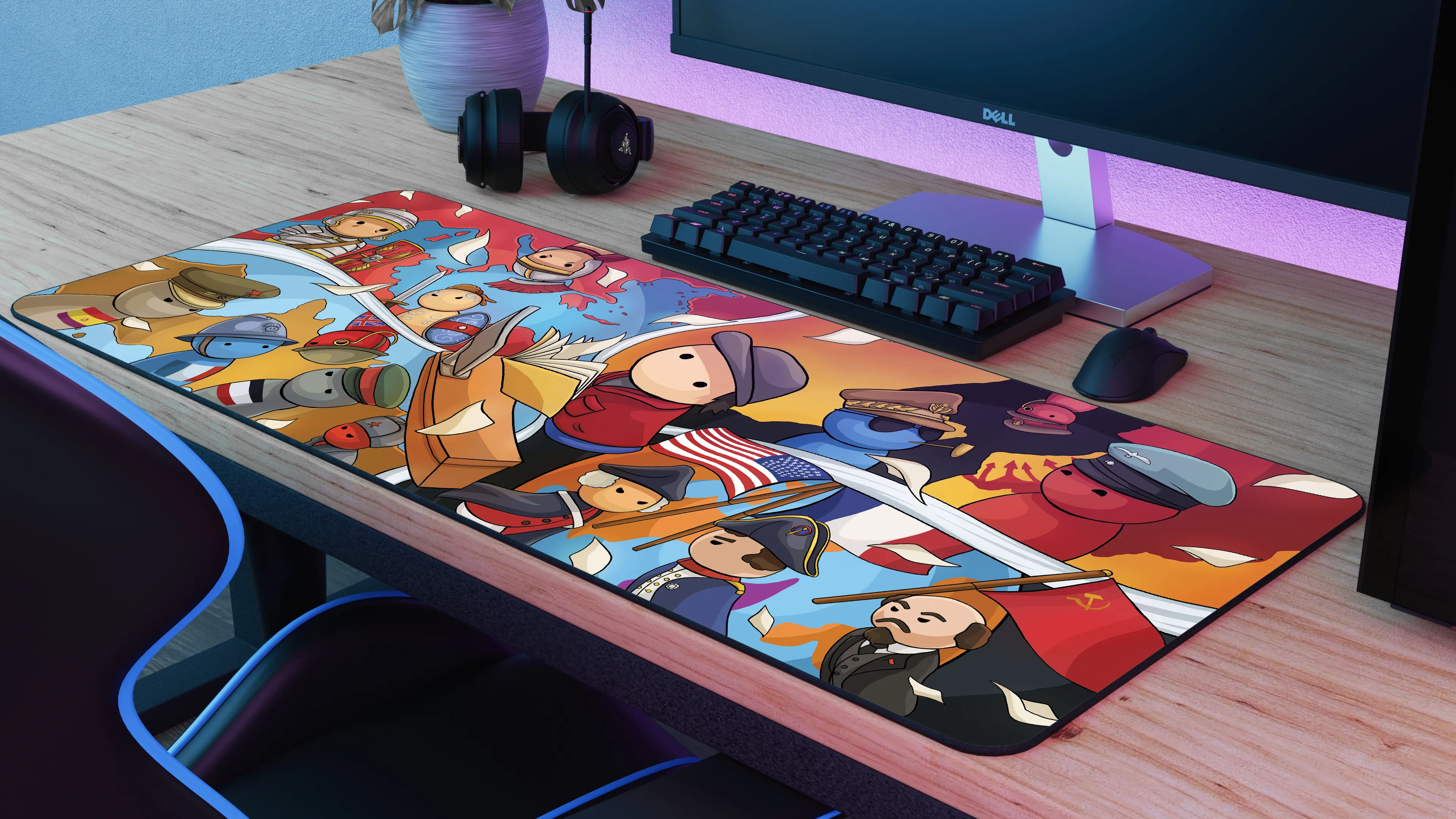 AlternateHistoryHub "The Codyverse" Limited Edition Content Creator Collaboration Gaming Deskmat Mouse Pad