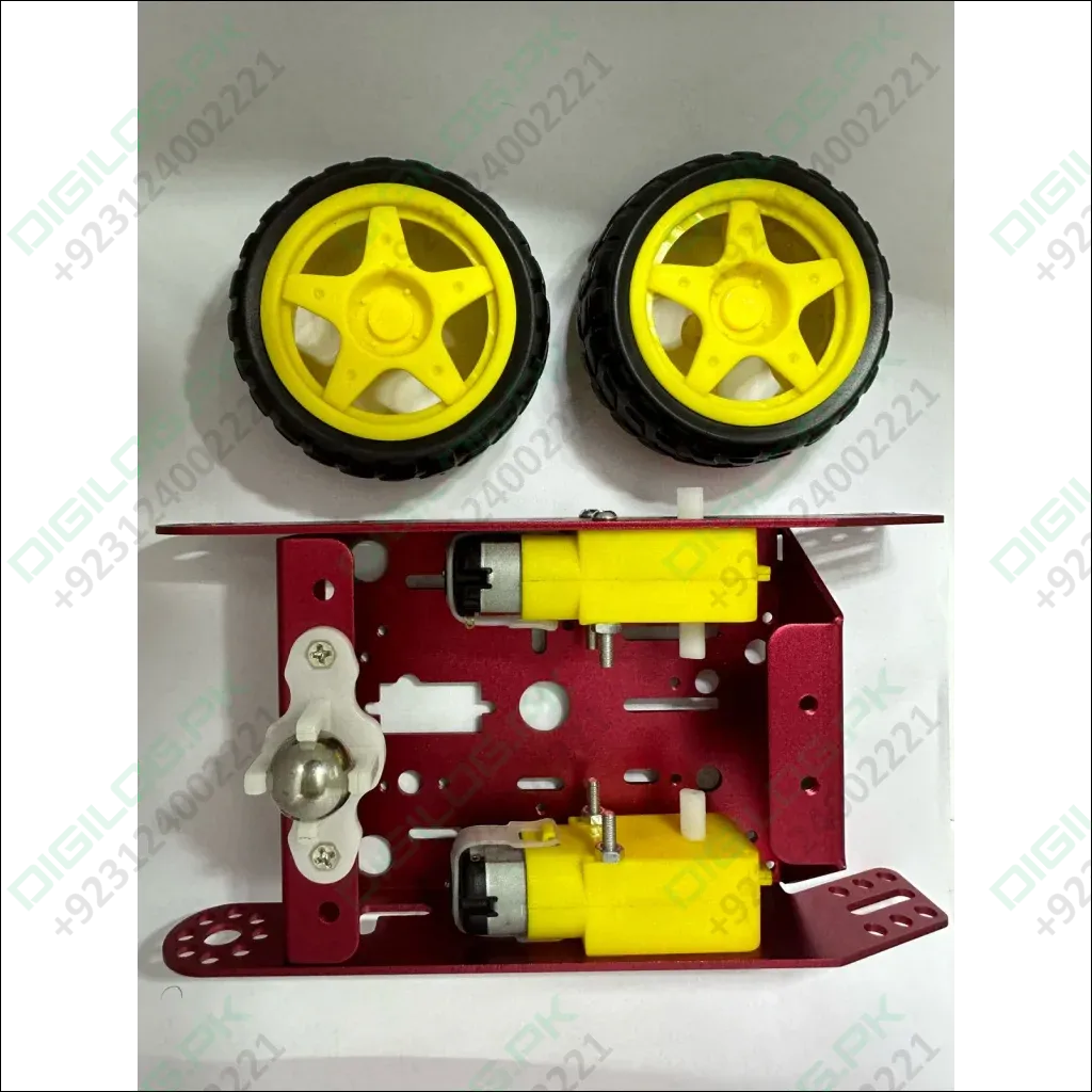 Aluminum 2wd Tt Robot/motor Chassis