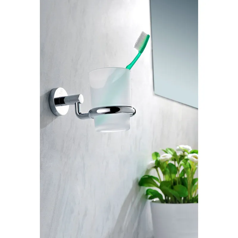 ANZZI Caster Series 7 in. Toothbrush Holder