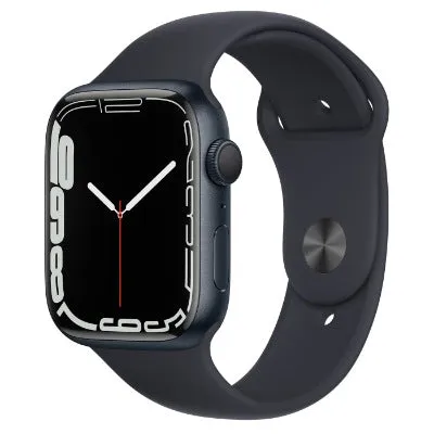 Apple Watch Series 7 45 Aluminium Midnight Sp Gps Mkn53B/A