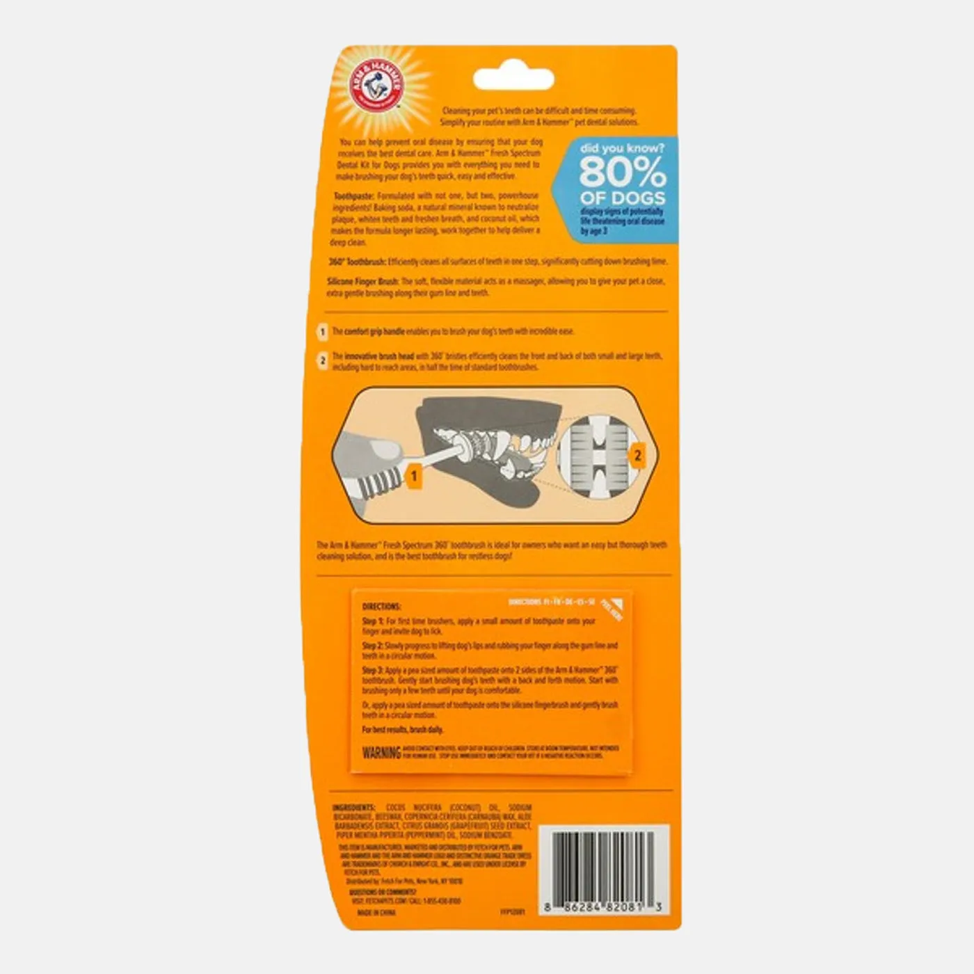 Arm & Hammer Fresh Coconut Dental Kit For Dogs