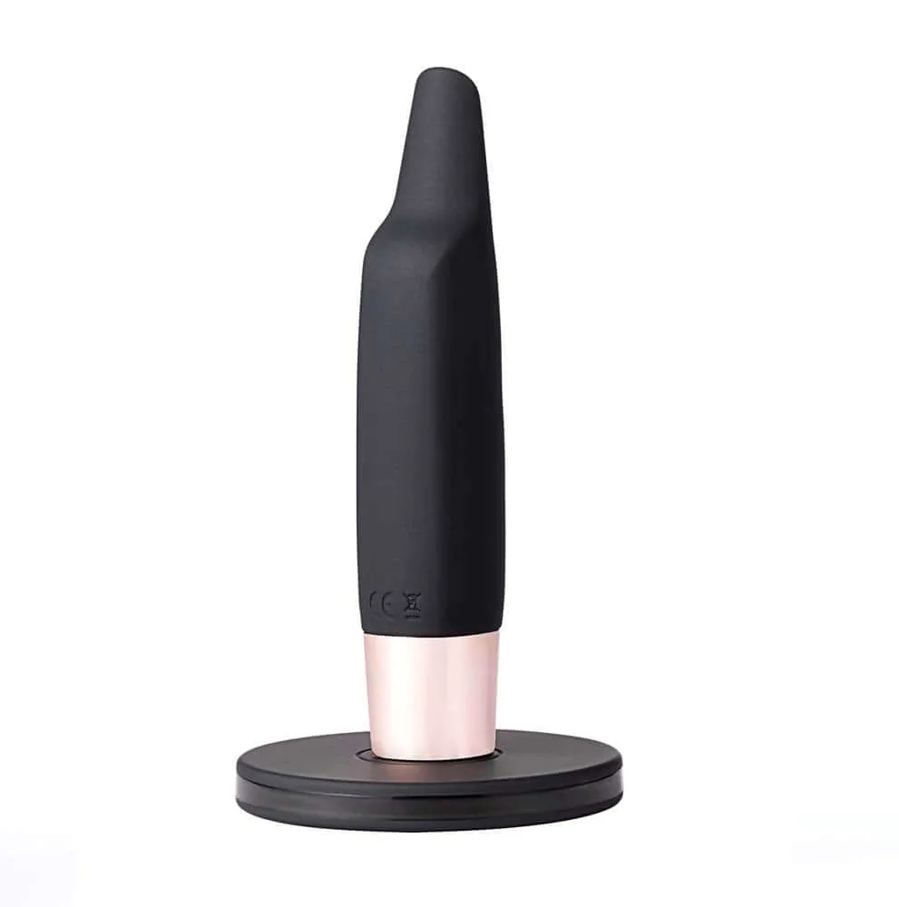 Aspen Wireless Bullet Vibrator Rechargeable with Flickering Tip - 15 Vibration Patterns