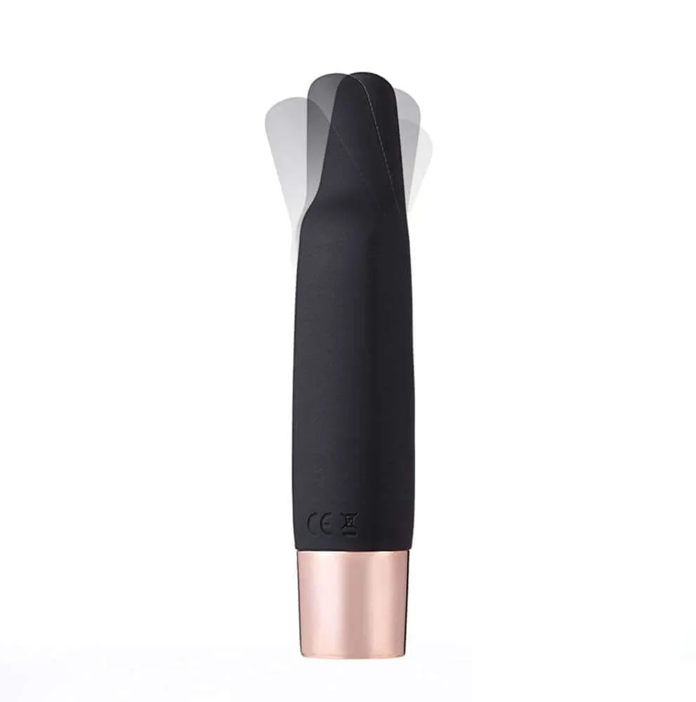 Aspen Wireless Bullet Vibrator Rechargeable with Flickering Tip - 15 Vibration Patterns