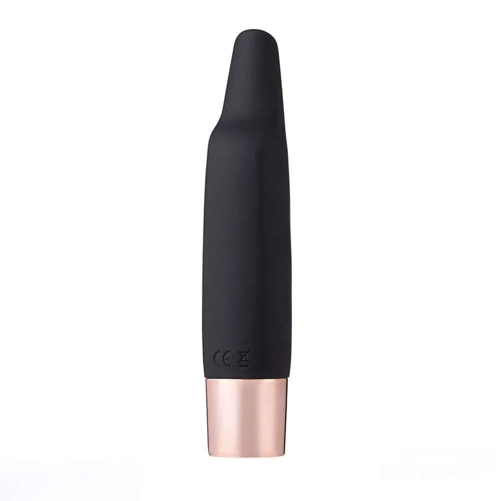 Aspen Wireless Bullet Vibrator Rechargeable with Flickering Tip - 15 Vibration Patterns