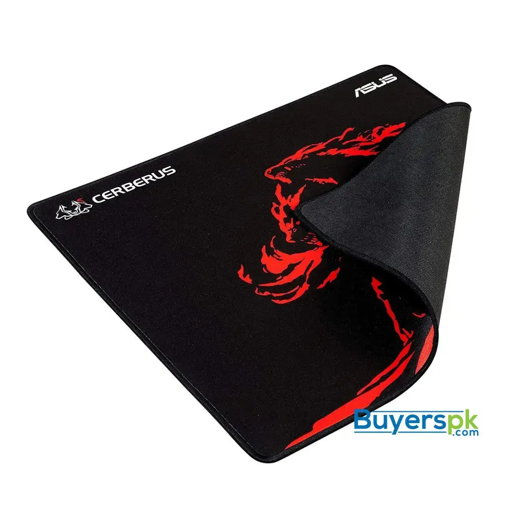 Asus Cerberus Mat plus Gaming Mouse Pad with Consistent Surface Texture and Non-slip Rubber