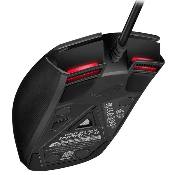 ASUS ROG STRIX IMACT II WIRED Black Gaming Mouse