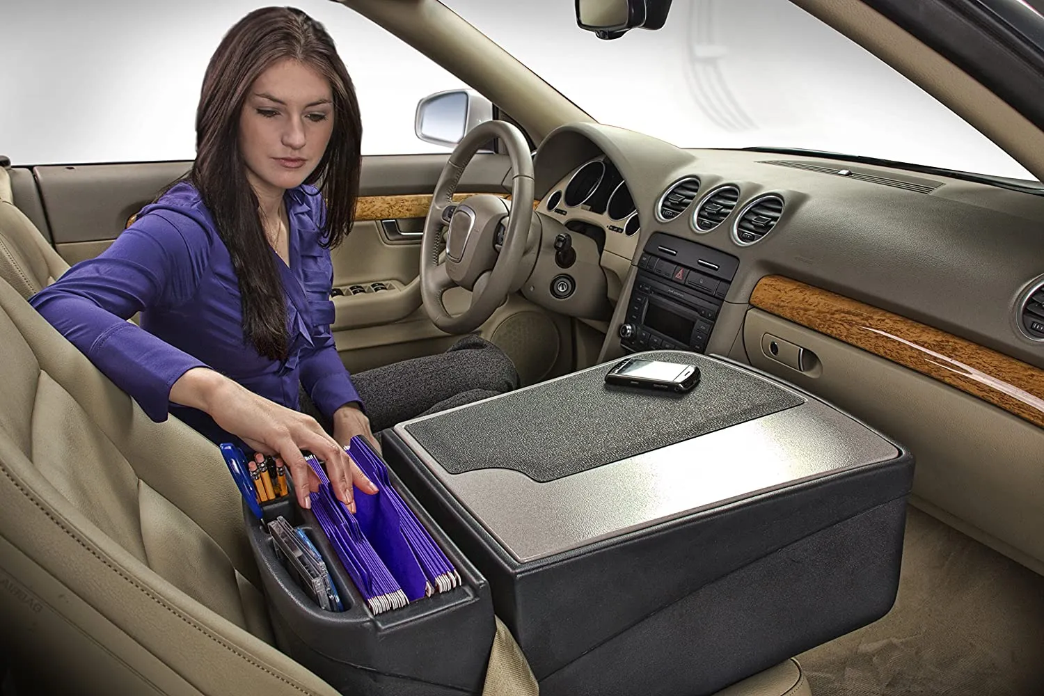 AutoExec Efficiency GripMaster Car Desk