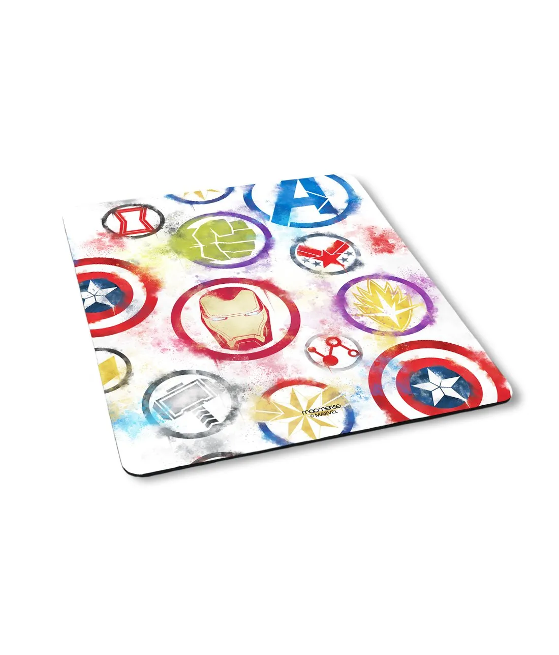 Avengers Icons Graffiti - Mouse Pad by Macmerise