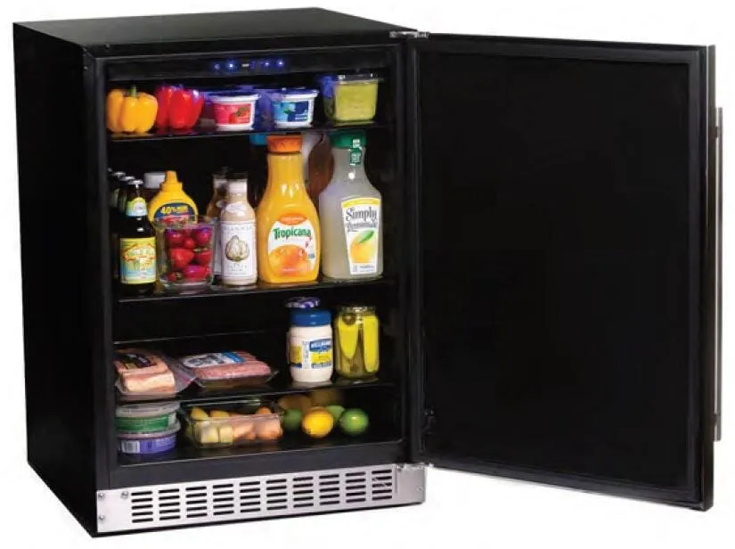 Azure - 24" Azure 2.0  Refrigerator Indoor   Outdoor Rated - A224R-S