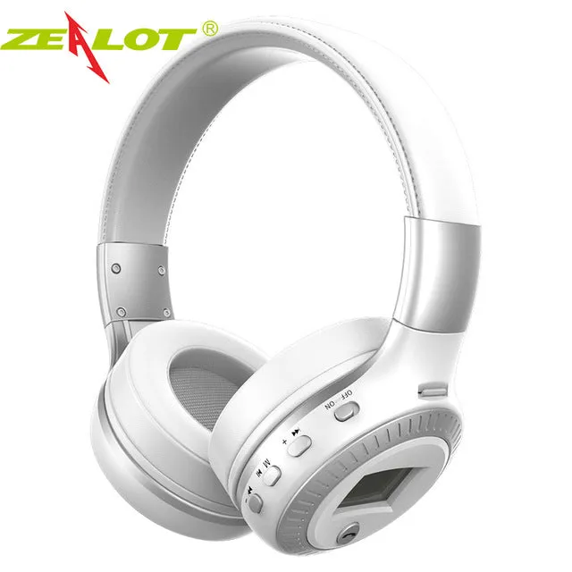 B19 Bluetooth Headphones / Wireless Stereo Headphone with Mic Headsets Micro-SD Card Slot FM Radio For Phone & PC