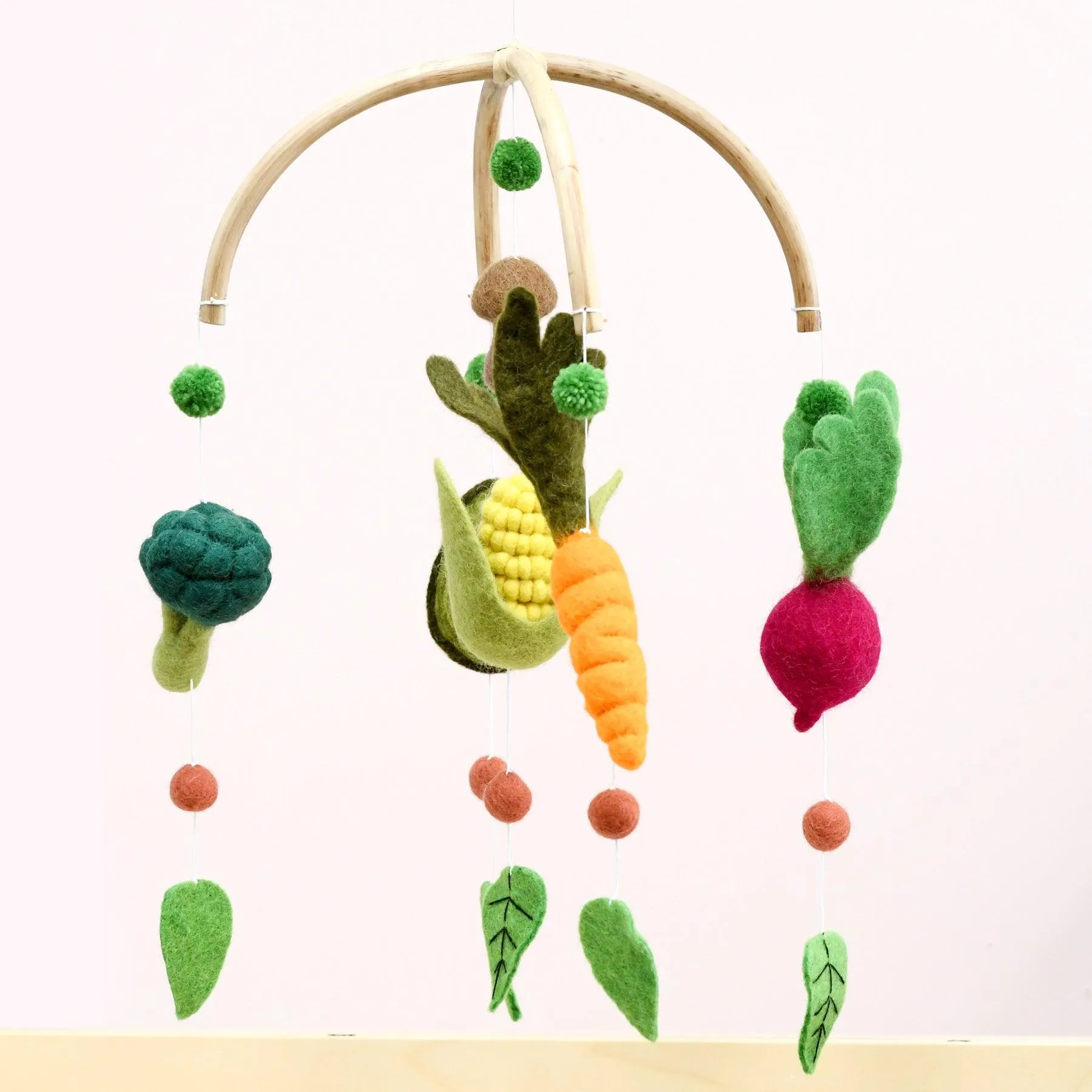 Baby Cot Mobile - Colourful Vegetables