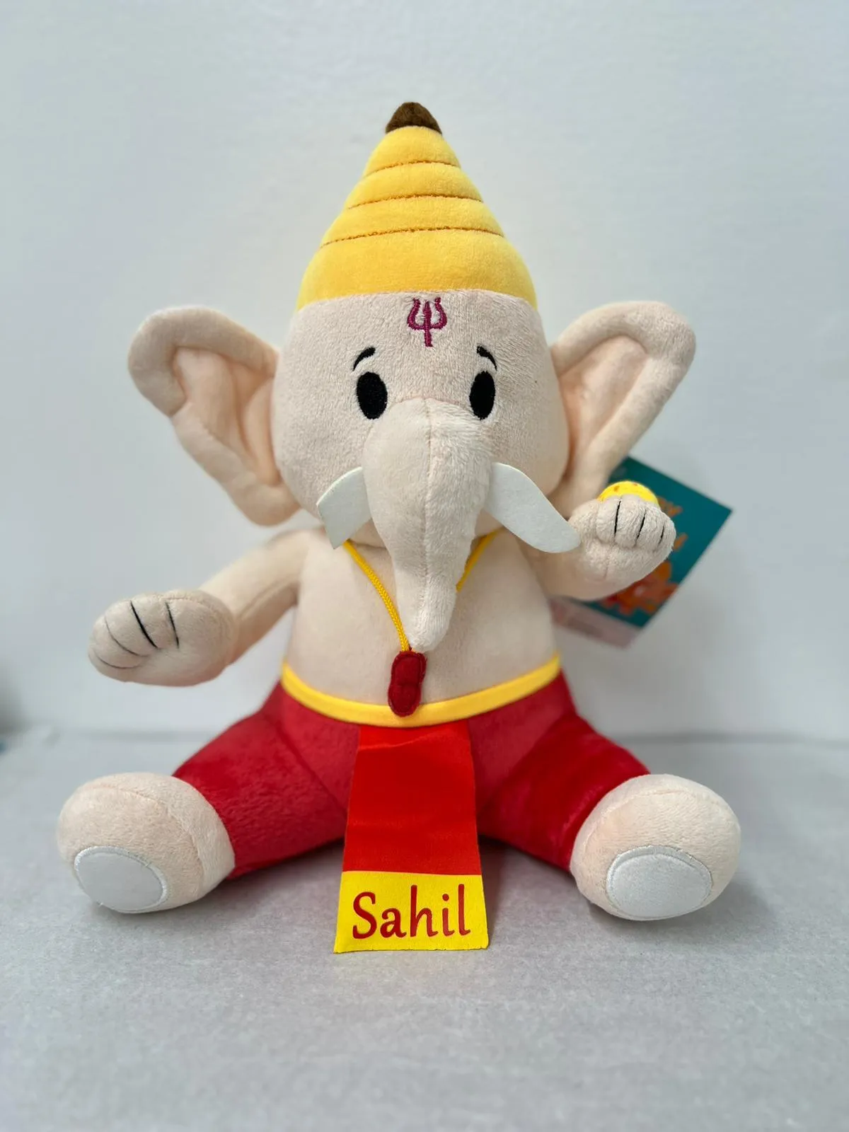 Baby Ganesh Collection - Mantra Singing Plush Toys with Book