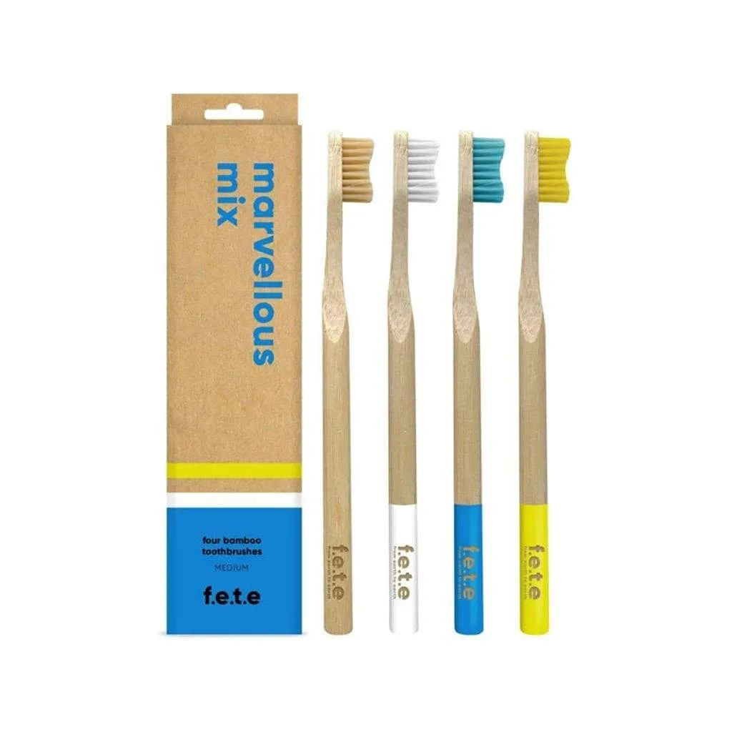 Bamboo Toothbrush - Marvelous Mix Pack