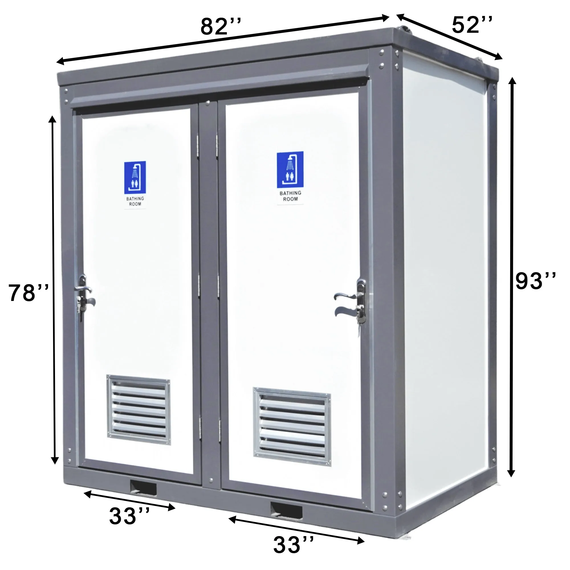 Bastone 2 Private Mobile Shower Room PM000128