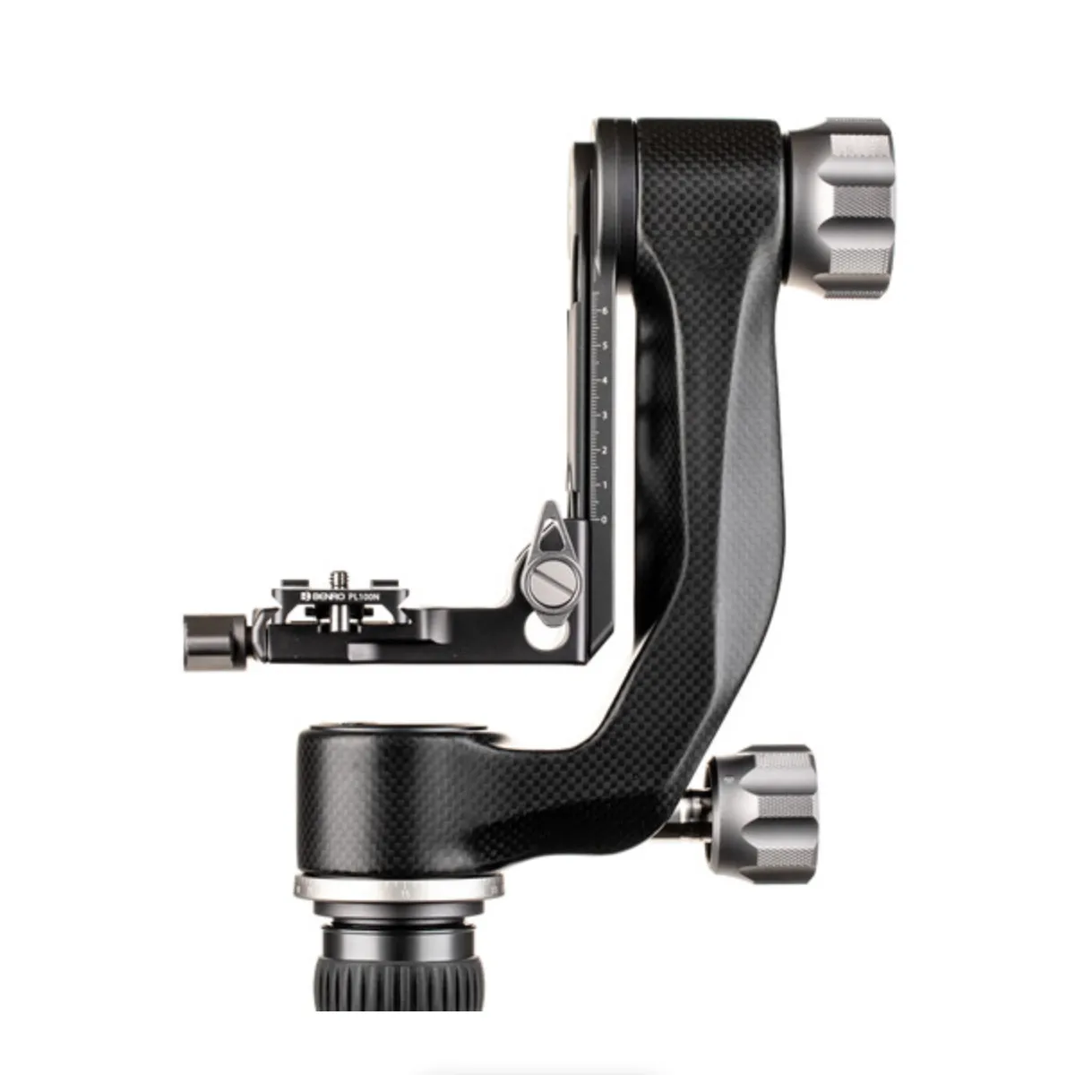 Benro Mini Gimbal Head Carbon Fiber Pl100N Plate