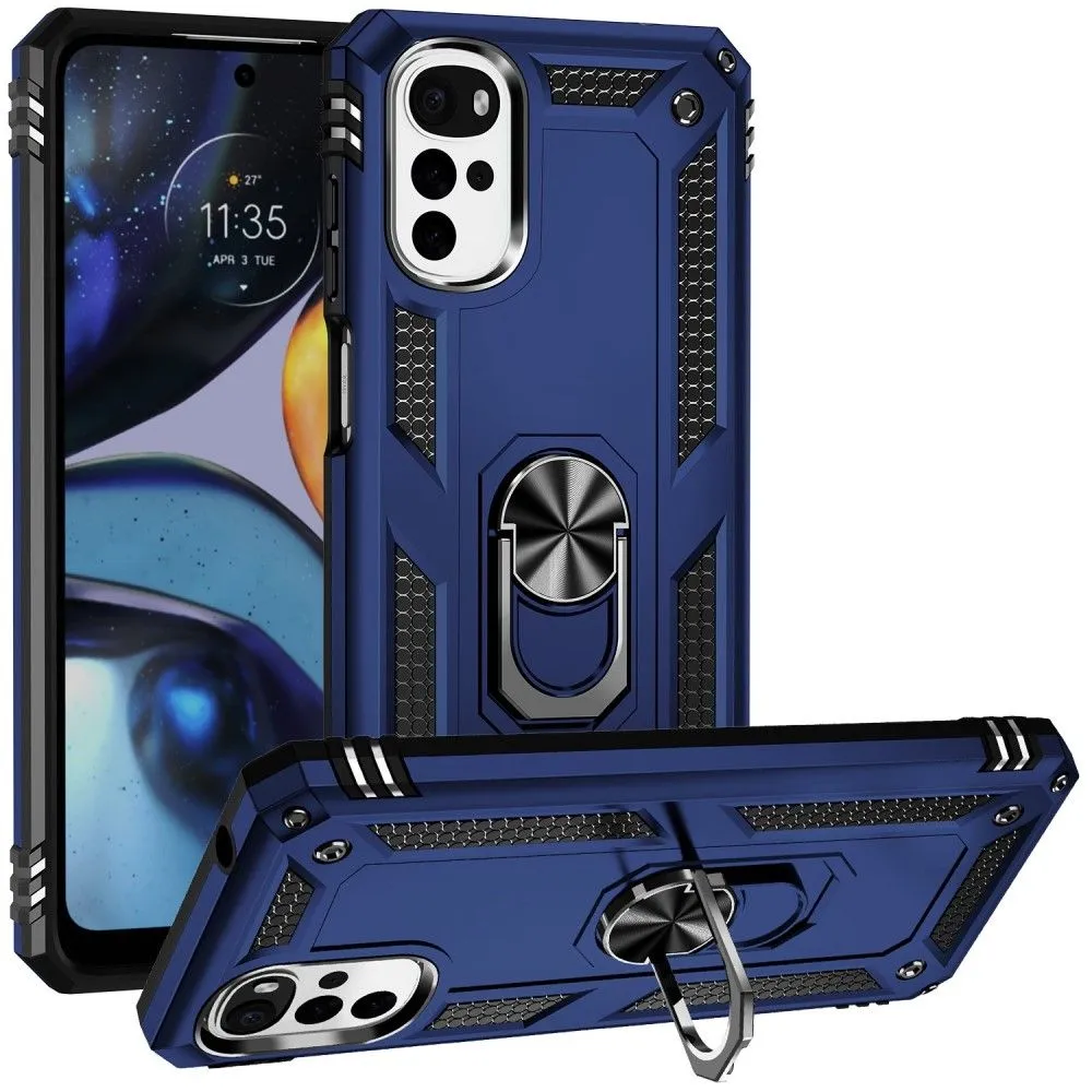 Bofink Combat Motorola Moto G22 case - Blue