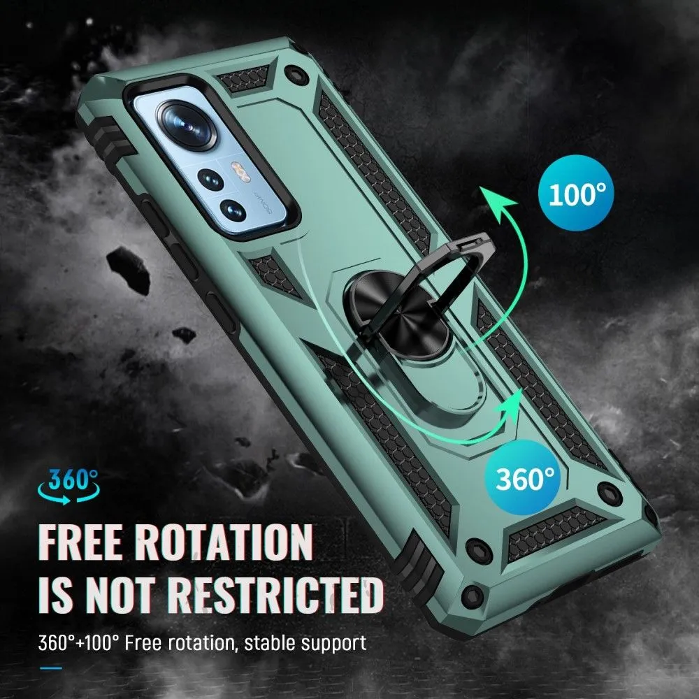 Bofink Combat Xiaomi 12 Pro case - Blackish Green