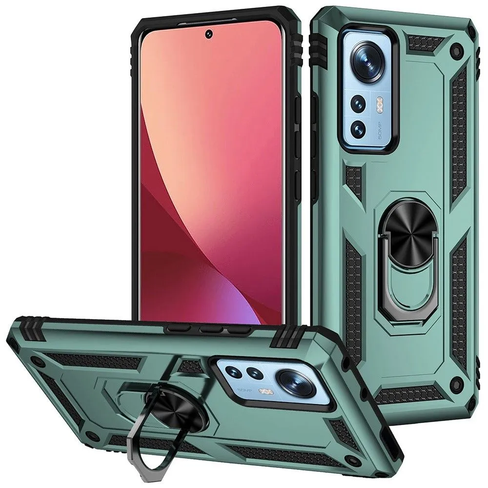 Bofink Combat Xiaomi 12 Pro case - Blackish Green