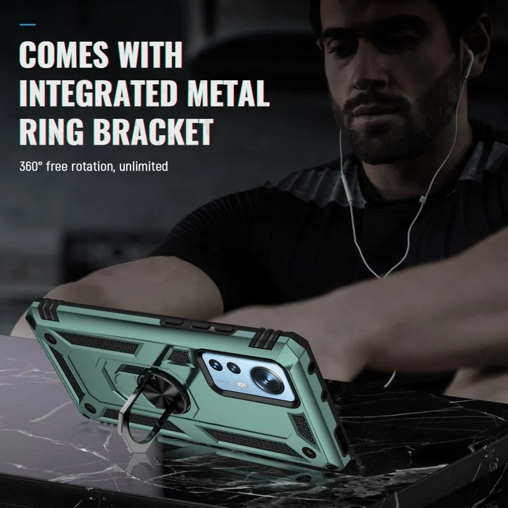 Bofink Combat Xiaomi 12X / 12 case - Blackish Green