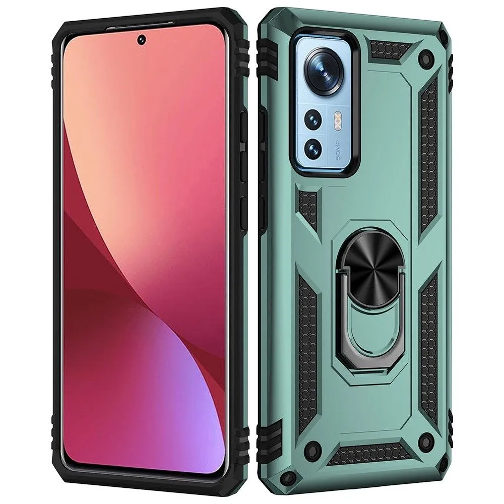 Bofink Combat Xiaomi 12X / 12 case - Blackish Green