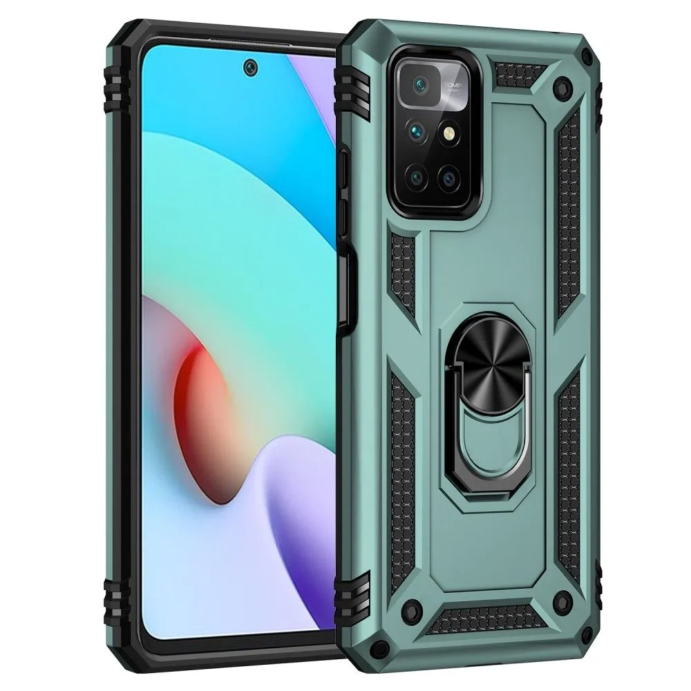 Bofink Combat Xiaomi Redmi 10 case - Blackish Green