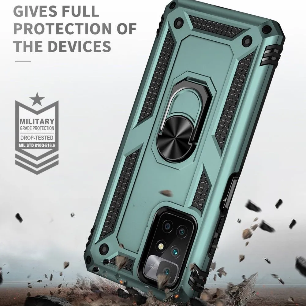 Bofink Combat Xiaomi Redmi 10 case - Blackish Green