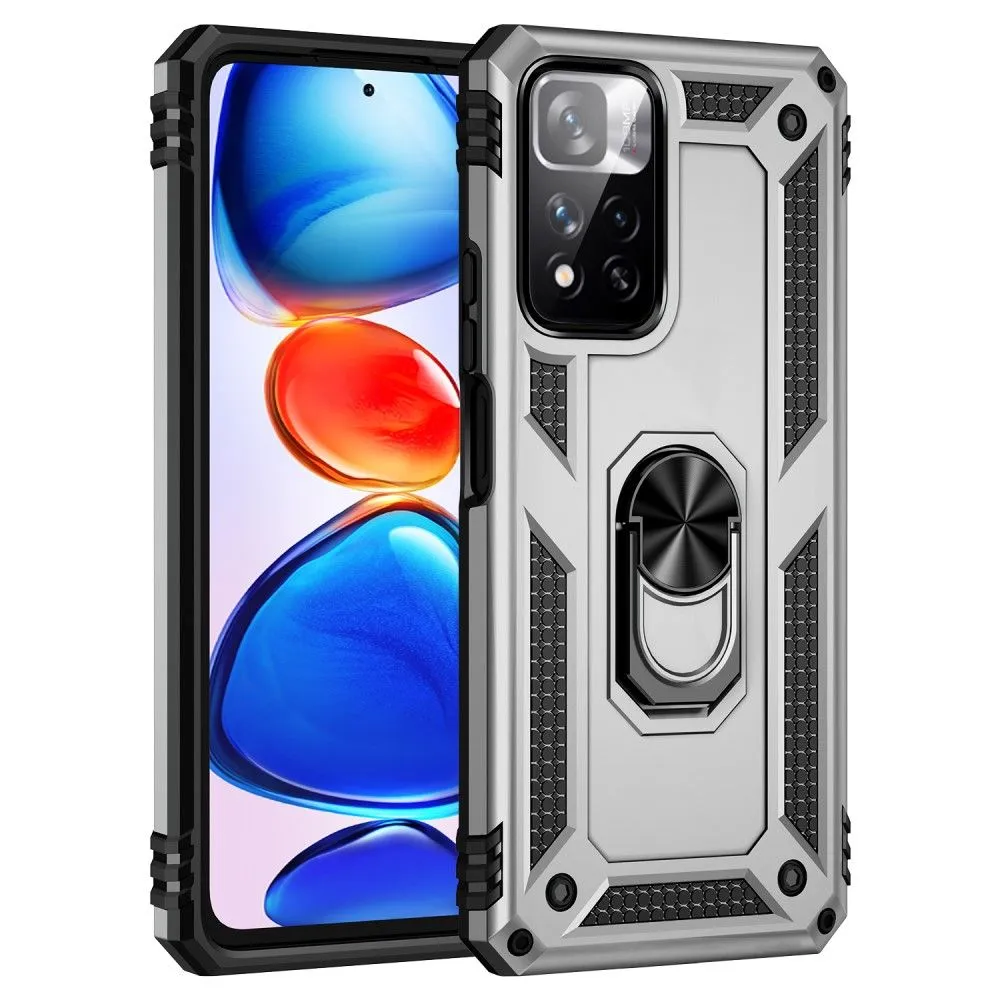 Bofink Combat Xiaomi Redmi Note 11 Pro / 11 Pro Plus case - Silver