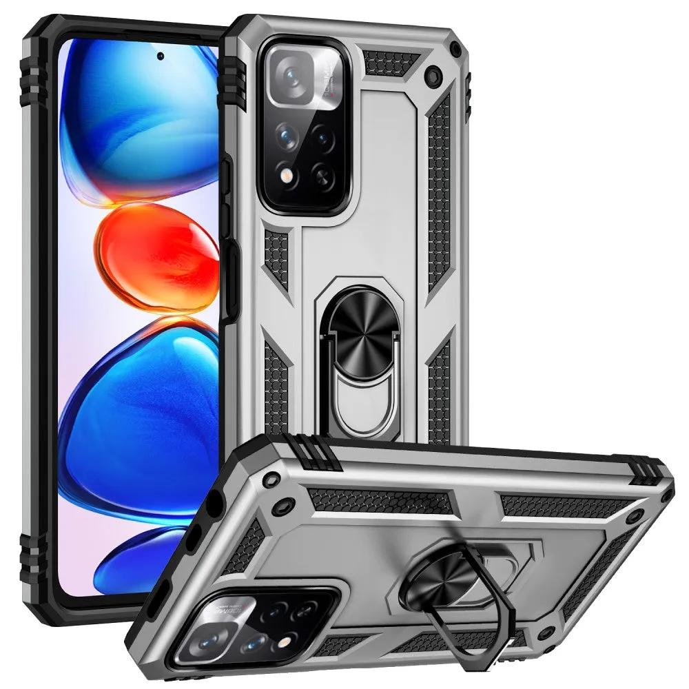 Bofink Combat Xiaomi Redmi Note 11 Pro / 11 Pro Plus case - Silver