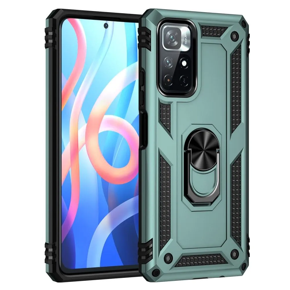 Bofink Combat Xiaomi Redmi Note 11T 5G / 11S 5G case - Blackish Green