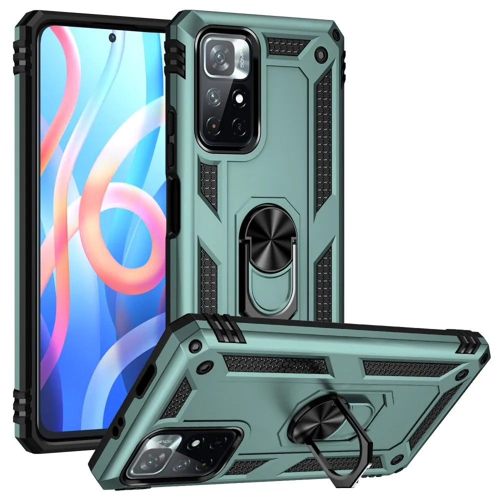 Bofink Combat Xiaomi Redmi Note 11T 5G / 11S 5G case - Blackish Green