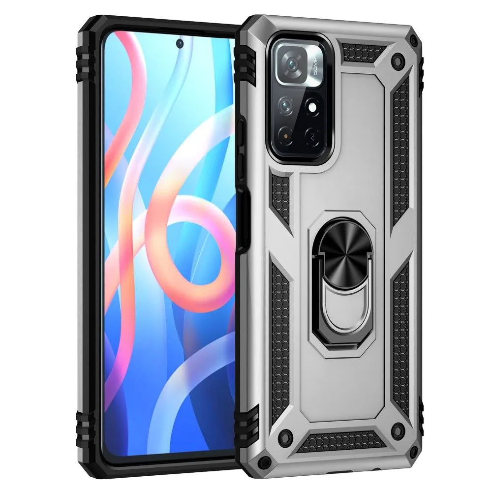 Bofink Combat Xiaomi Redmi Note 11T 5G / 11S 5G case - Silver