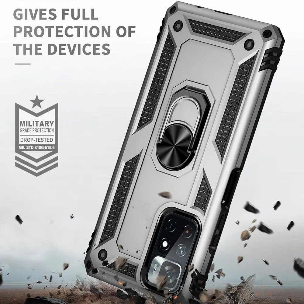 Bofink Combat Xiaomi Redmi Note 11T 5G / 11S 5G case - Silver