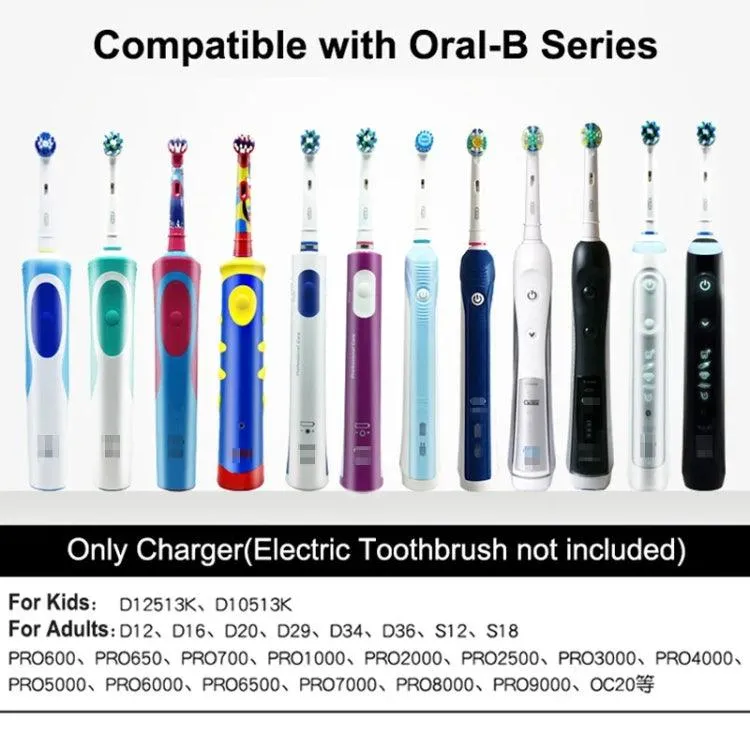 Braun Oral-B Electric Toothbrush Charger for D12 D16 D20 D36 Models - EU Plug