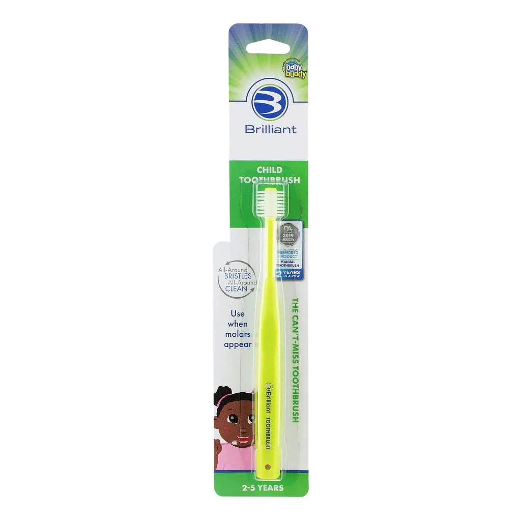 Brilliant Child Toothbrush for 2-5 Years