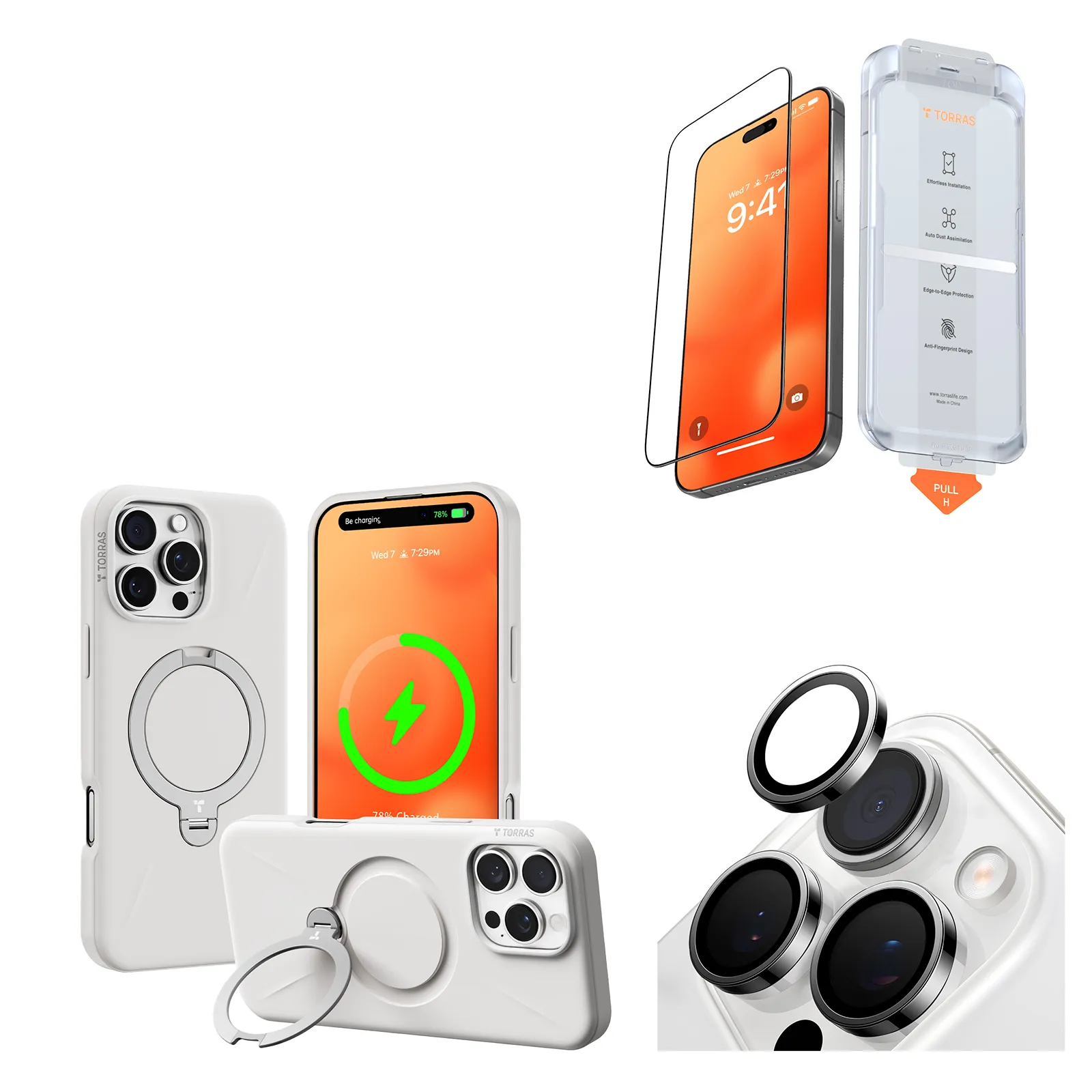 [Bundle]Spin Fusion   Screen Protector   Camera Protector