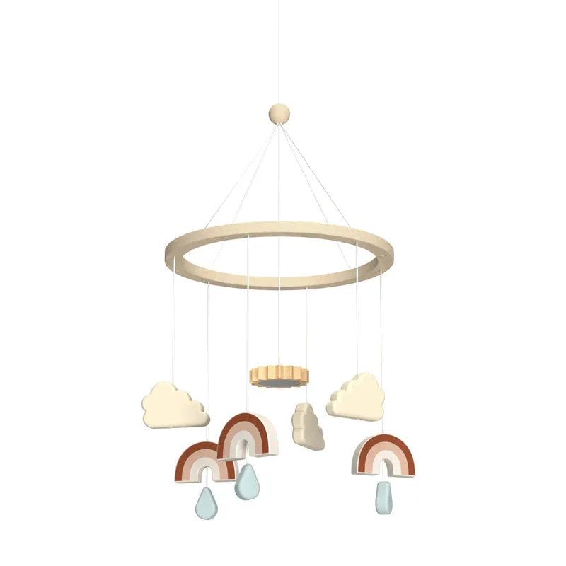 Cam Cam Copenhagen, Wooden Rainbow Caramel Mobile