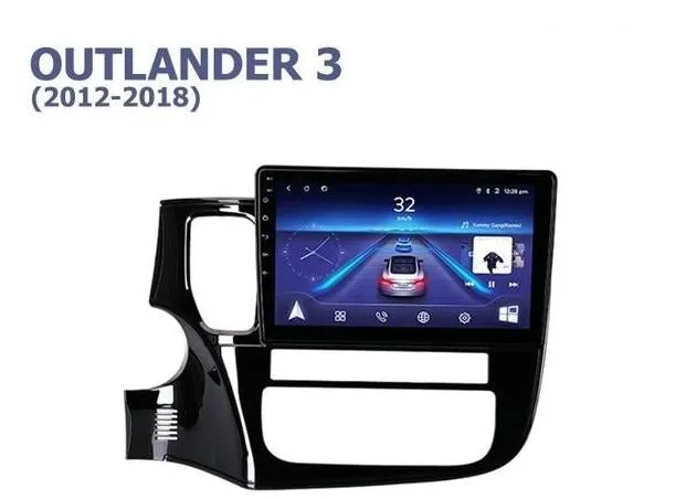 Car Dealz 10.2" Android 10.0 Mitsubishi Outlander XL 3 2012-2018 w CAM In Dash Plus OEM Fascia