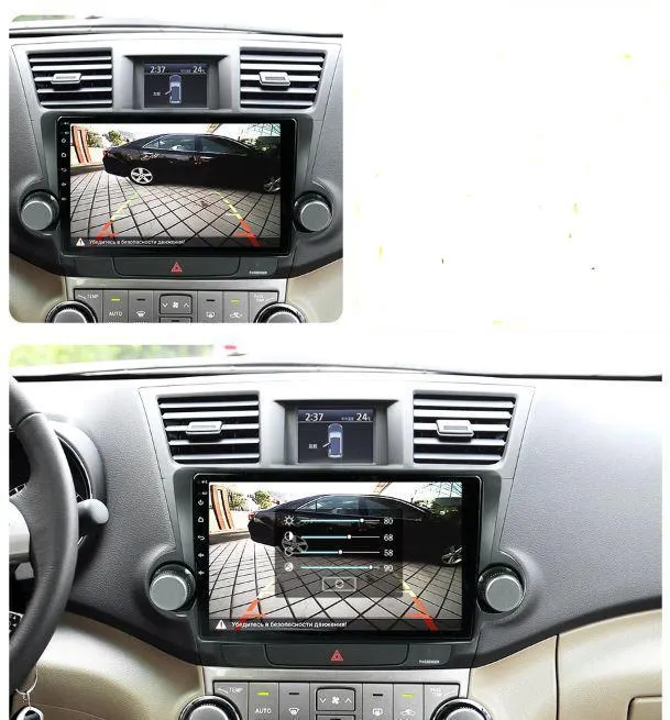 Car Dealz 10.2" Android 10.0 Toyota Highlander Kluger 2 XU40 2007-2013 In Dash Plus OEM Fascia