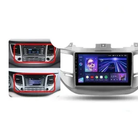 Car Dealz Elite 4G Data Model 10.2" Android 12.0 For Hyundai Tucson 3 2015 - 2018 Head Unit In Dash Plus OEM Fascia