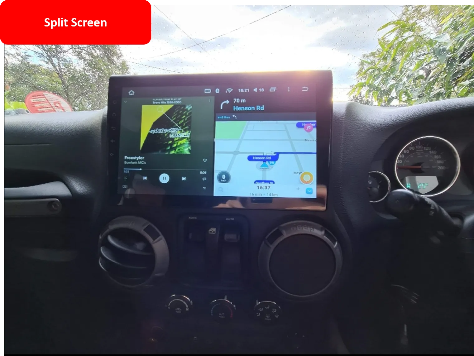 Car Dealz Premium Advanced 4G Data Model 10.2" Android 12.0 For Suzuki Vitara Brezza 2016 - 2019 In Dash Plus OEM Fascia