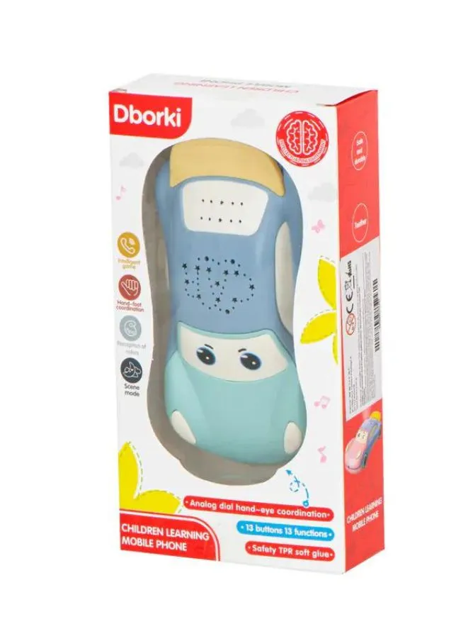 Car-Shaped Learning Mobile Phone for Toddlers of age 18M  with Star Projection