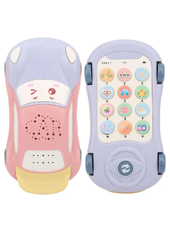 Car-Shaped Learning Mobile Phone for Toddlers of age 18M  with Star Projection