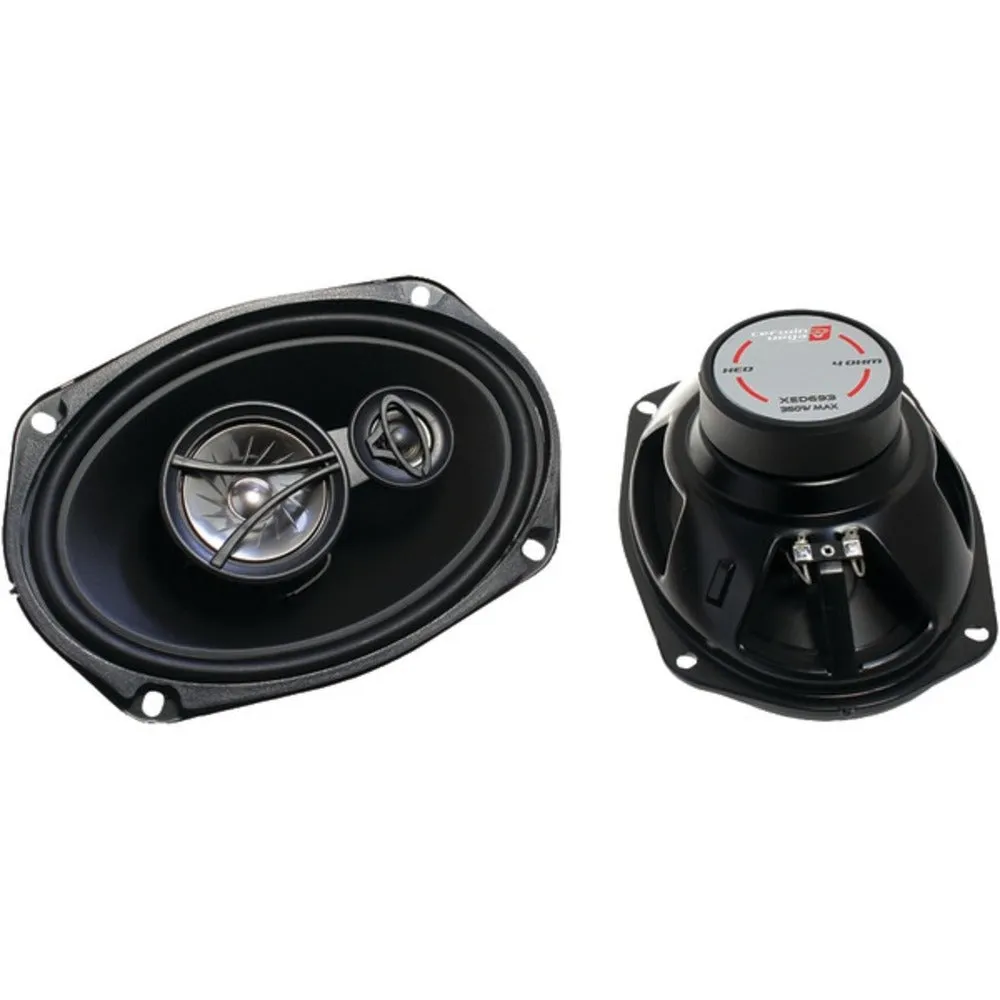 Cerwin-Vega Mobile XED693 XED Series Coaxial Speakers (3 Way, 6 x 9)