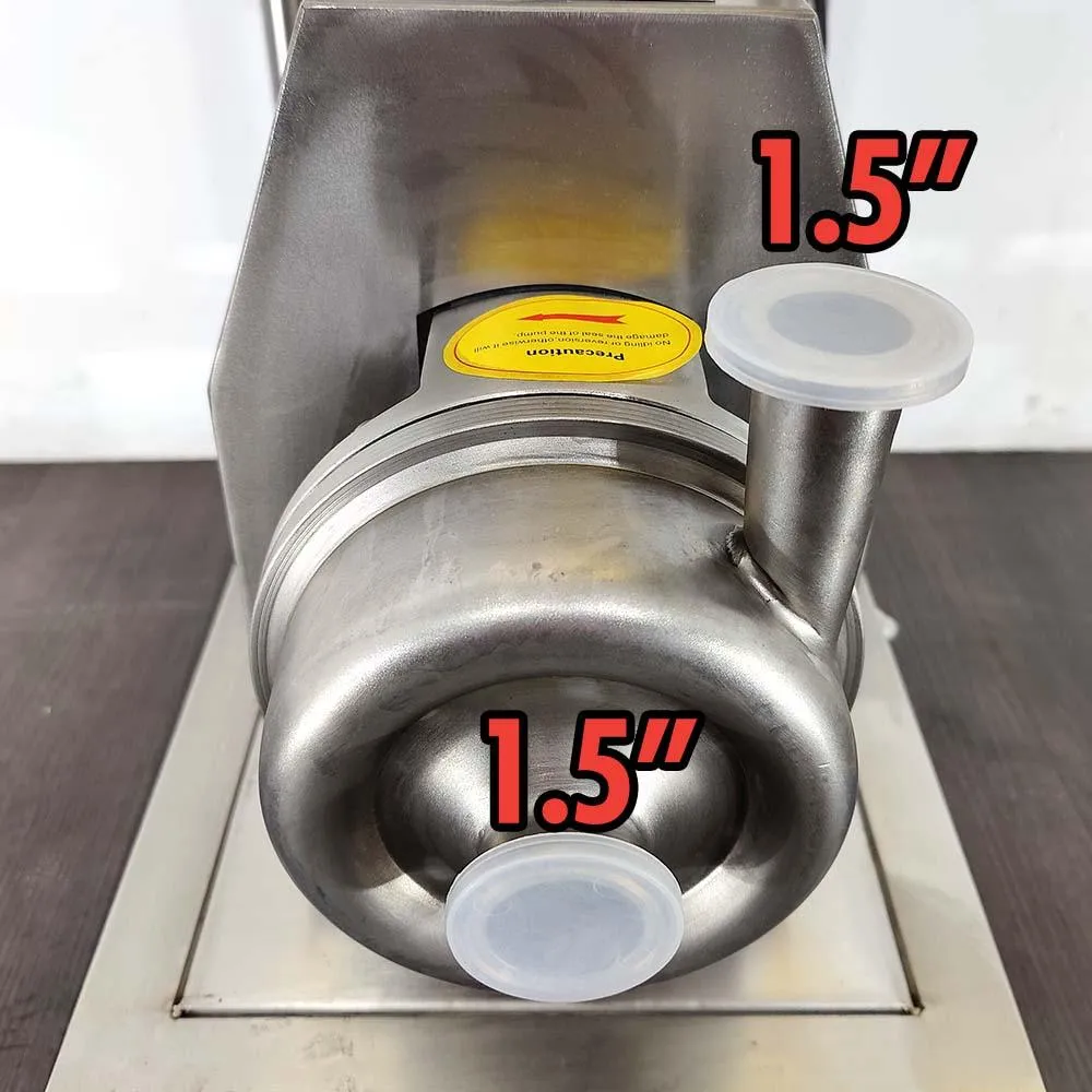 CIP Pump Cart - 3T/h - 0.75KW - Corrosion free